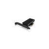 Adapter za vgradnjo SSD M.2 => PCI Express 3.0 x4 (NVMe SSD podpora) IB-PCI214M2-HSL Icy Box Adapter za vgradnjo SSD M.2 => PCI Express 3.0 x4 (NVMe SSD podpora) IB-PCI214M2-HSL