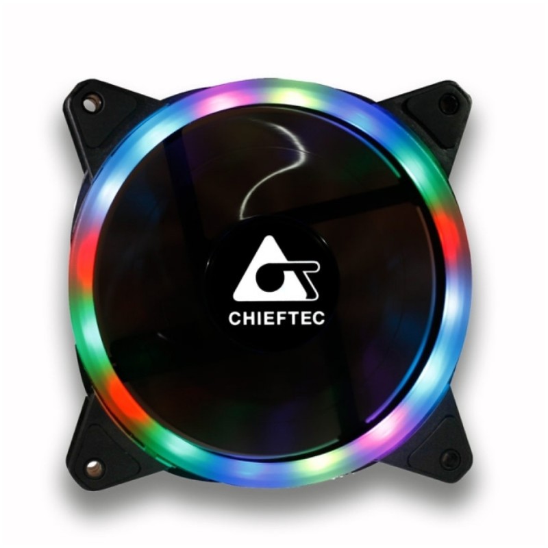 Ventilator Chieftec AF-12RGB 120mm, črna RGB CHIEFTEC Ventilator Chieftec AF-12RGB 120mm, črna RGB