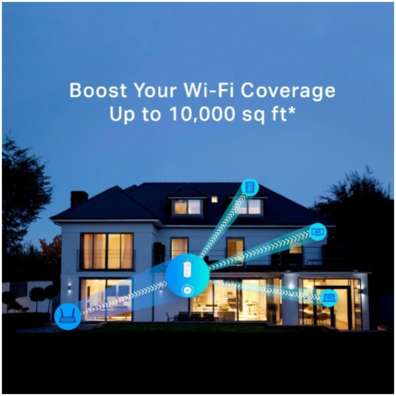 Razširitev brezžičnega omrežja TP-Link WiFi5 802.11ac AC1750 1300Mbit/s 1xRJ45 3x antena (RE450) TP-LINK Razširitev brezžičnega omrežja TP-Link WiFi5 802.11ac AC1750 1300Mbit/s 1xRJ45 3x antena (RE450)