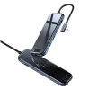 Priklopna postaja USB-C => 3x USB 3.0 tip A 1x USB-C PD 60W 1x HDMI 4K@30Hz 1x RJ45 Giga Baseus (CAHUB-DZ0G) Baseus Priklopna postaja USB-C => 3x USB 3.0 tip A 1x USB-C PD 60W 1x HDMI 4K@30Hz 1x RJ45 Giga Baseus (CAHUB-DZ0G)