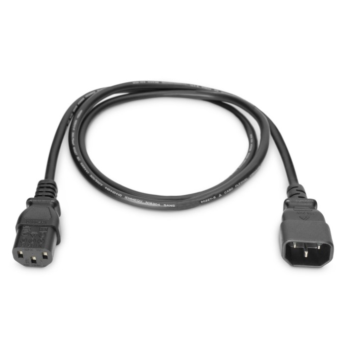 KABEL NAPAJALNI 220V podaljšek 1,20m C13 - C14 (AK-440201-012-S) KABEL NAPAJALNI 220V podaljšek 1,20m C13 - C14 (AK-440201-012-S)