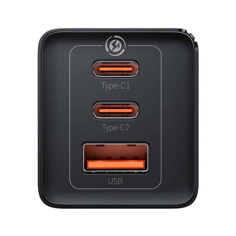 Hišni polnilec 100-240V => USB-A 2x USB-C 65W za mobilni telefon ali tablični računalnik Baseus GaN5 Pro PD3 + PPS + QC3 (CCGP120201) Baseus Hišni polnilec 100-240V => USB-A 2x USB-C 65W za mobilni telefon ali tablični računalnik Baseus GaN5 Pro PD3 + PPS + QC3 (CCGP120201)