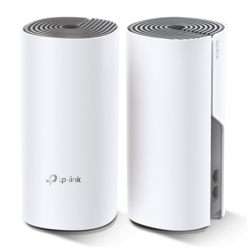 Usmerjevalnik brezžični mrežni sistem TP-Link Deco E4 WiFi5 802.11ac AC1200 867Mbit/s MESH MU-MIMO 2xLAN 2x notranja antena (Deco E4(2-pack)) TP-LINK Usmerjevalnik brezžični mrežni sistem TP-Link Deco E4 WiFi5 802.11ac AC1200 867Mbit/s MESH MU-MIMO 2xLAN 2x notranja antena (Deco E4(2-pack))