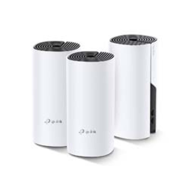 Usmerjevalnik brezžični mrežni sistem TP-Link Deco E4 WiFi5 802.11ac AC1200 867Mbit/s MESH MU-MIMO 2xLAN 2x notranja antena (Deco E4(3-pack)) TP-LINK Usmerjevalnik brezžični mrežni sistem TP-Link Deco E4 WiFi5 802.11ac AC1200 867Mbit/s MESH MU-MIMO 2xLAN 2x notranja antena (Deco E4(3-pack))