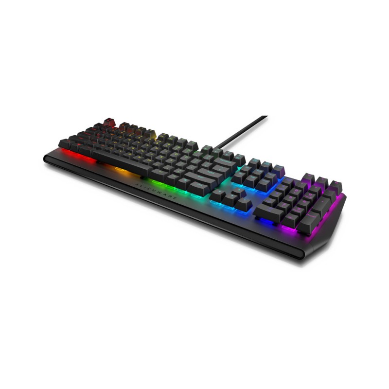Tipkovnica Dell USB gaming Alienware AW410K US international Cherry MX Brown RGB črna (545-BBDK) Dell Tipkovnica Dell USB gaming Alienware AW410K US international Cherry MX Brown RGB črna (545-BBDK)