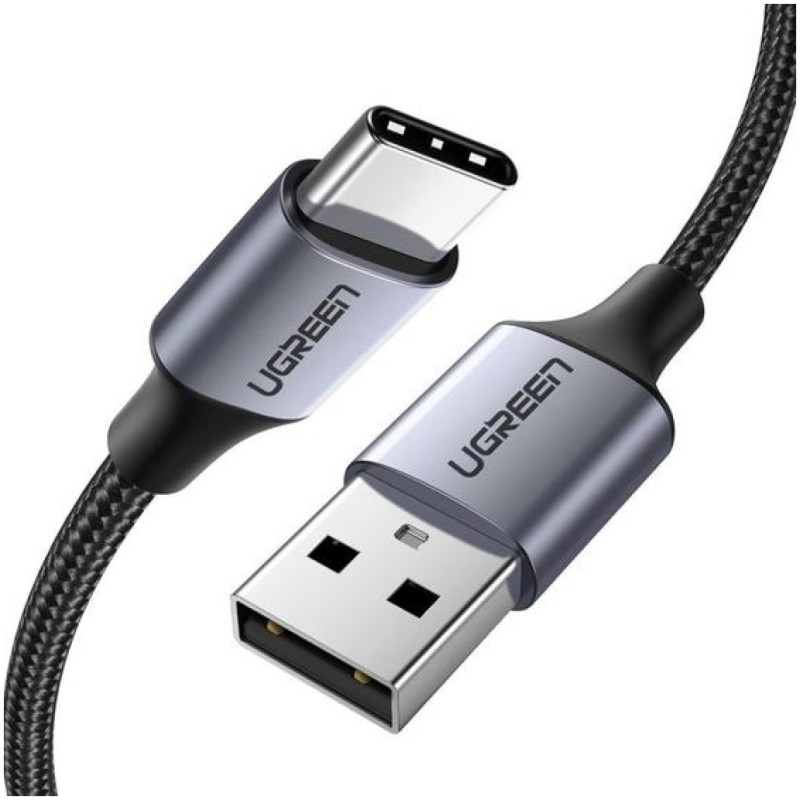 Kabel Ugreen USB-A => USB-C 2.0 480MB/s 2,00m črn (60128) UGREEN Kabel Ugreen USB-A => USB-C 2.0 480MB/s 2,00m črn (60128)