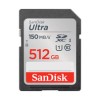 Spominska kartica SDXC 512GB Sandisk Ultra 150MB/s/U1 UHS-I (SDSDUNC-512G-GN6IN) SANDISK Spominska kartica SDXC 512GB Sandisk Ultra 150MB/s/U1 UHS-I (SDSDUNC-512G-GN6IN)