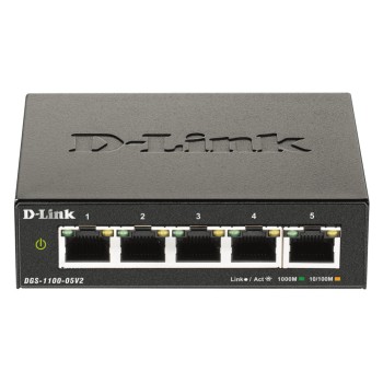 STIKALO 5-PORT D-link 100/1000 Managed (DGS-1100-05V2/E) STIKALO 5-PORT D-link 100/1000 Managed (DGS-1100-05V2/E)