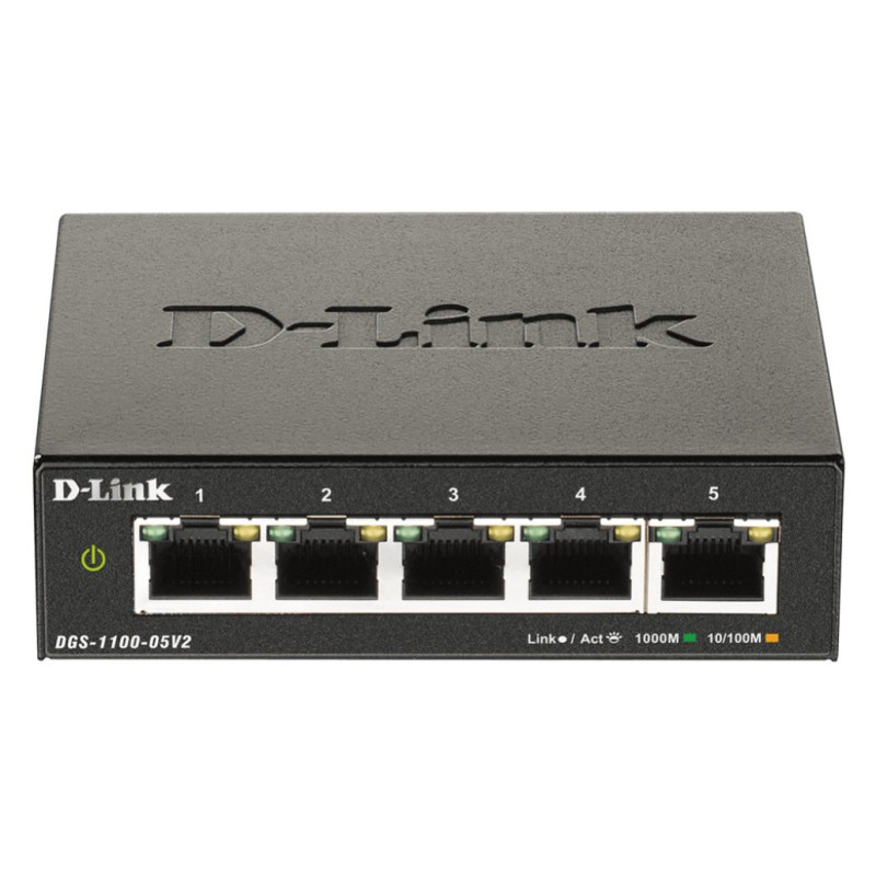 STIKALO 5-PORT D-link 100/1000 Managed (DGS-1100-05V2/E) D-link STIKALO 5-PORT D-link 100/1000 Managed (DGS-1100-05V2/E)