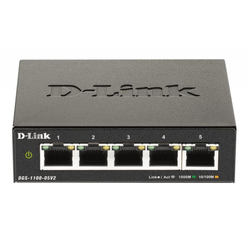 STIKALO 5-PORT D-link 100/1000 Managed (DGS-1100-05V2/E) D-link STIKALO 5-PORT D-link 100/1000 Managed (DGS-1100-05V2/E)