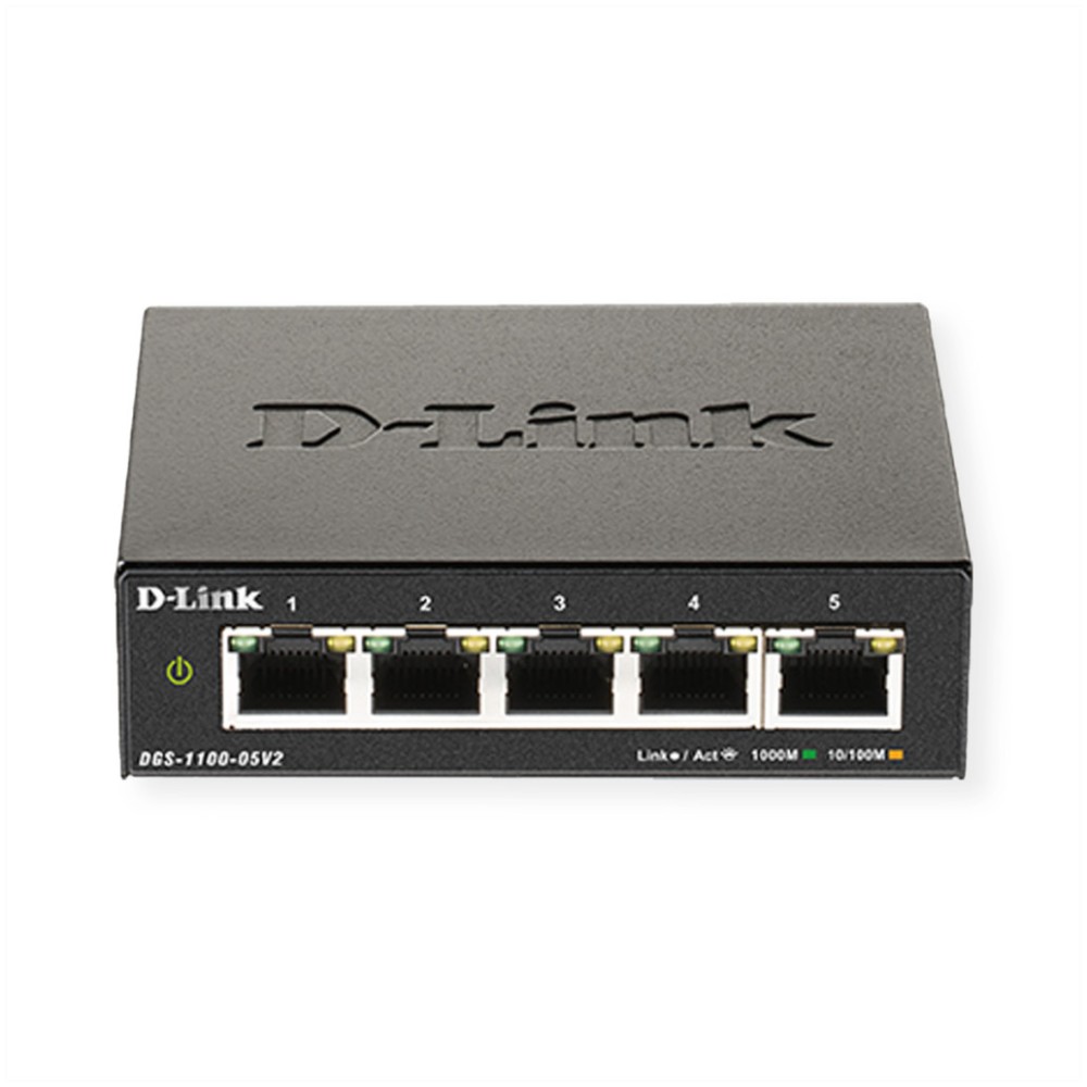 STIKALO 5-PORT D-link 100/1000 Managed (DGS-1100-05V2/E) D-link STIKALO 5-PORT D-link 100/1000 Managed (DGS-1100-05V2/E)