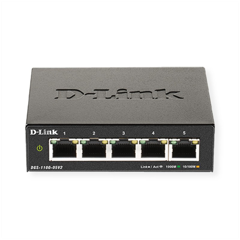 STIKALO 5-PORT D-link 100/1000 Managed (DGS-1100-05V2/E) D-link STIKALO 5-PORT D-link 100/1000 Managed (DGS-1100-05V2/E)