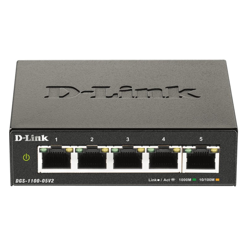 STIKALO 5-PORT D-link 100/1000 Managed (DGS-1100-05V2/E) D-link STIKALO 5-PORT D-link 100/1000 Managed (DGS-1100-05V2/E)