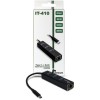 HUB USB-C => 3xUSB3.0 LAN RJ45 100/1000 Inter-Tech Argus IT-410 (88885440) Inter-Tech HUB USB-C => 3xUSB3.0 LAN RJ45 100/1000 Inter-Tech Argus IT-410 (88885440)