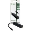 HUB USB-C => 3xUSB3.0 LAN RJ45 100/1000 Inter-Tech Argus IT-410 (88885440) Inter-Tech HUB USB-C => 3xUSB3.0 LAN RJ45 100/1000 Inter-Tech Argus IT-410 (88885440)