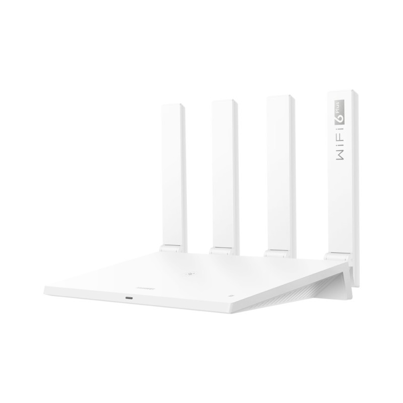 Usmerjevalnik brezžični Huawei WiFi6 802.11ax AX3000 2402Mbit/s MU-MIMO dualband 3xLAN 4x antena (WS7200-20) Huawei Usmerjevalnik brezžični Huawei WiFi6 802.11ax AX3000 2402Mbit/s MU-MIMO dualband 3xLAN 4x antena (WS7200-20)