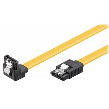 KABEL SATA/SATA 90° moški 0,5m z zatičem Goobay (95020) KABEL SATA/SATA 90° moški 0,5m z zatičem Goobay (95020)