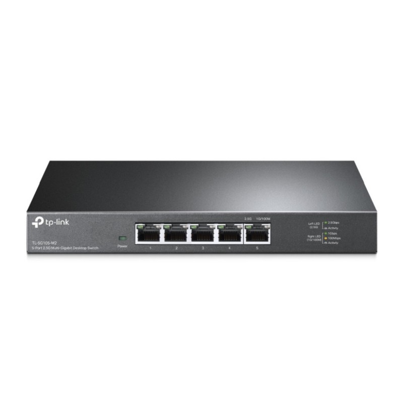 STIKALO 5-PORT TP-Link 2,5Gbp/s (TL-SG105-M2) TP-LINK STIKALO 5-PORT TP-Link 2,5Gbp/s (TL-SG105-M2)