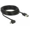 Kabel Delock USB-A => USB-B micro kotni EASY 5,0m obojestranski (85562) Delock Kabel Delock USB-A => USB-B micro kotni EASY 5,0m obojestranski (85562)