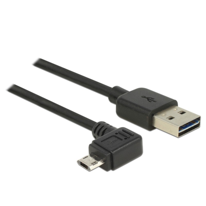 Kabel Delock USB-A => USB-B micro kotni EASY 5,0m obojestranski (85562) Delock Kabel Delock USB-A => USB-B micro kotni EASY 5,0m obojestranski (85562)