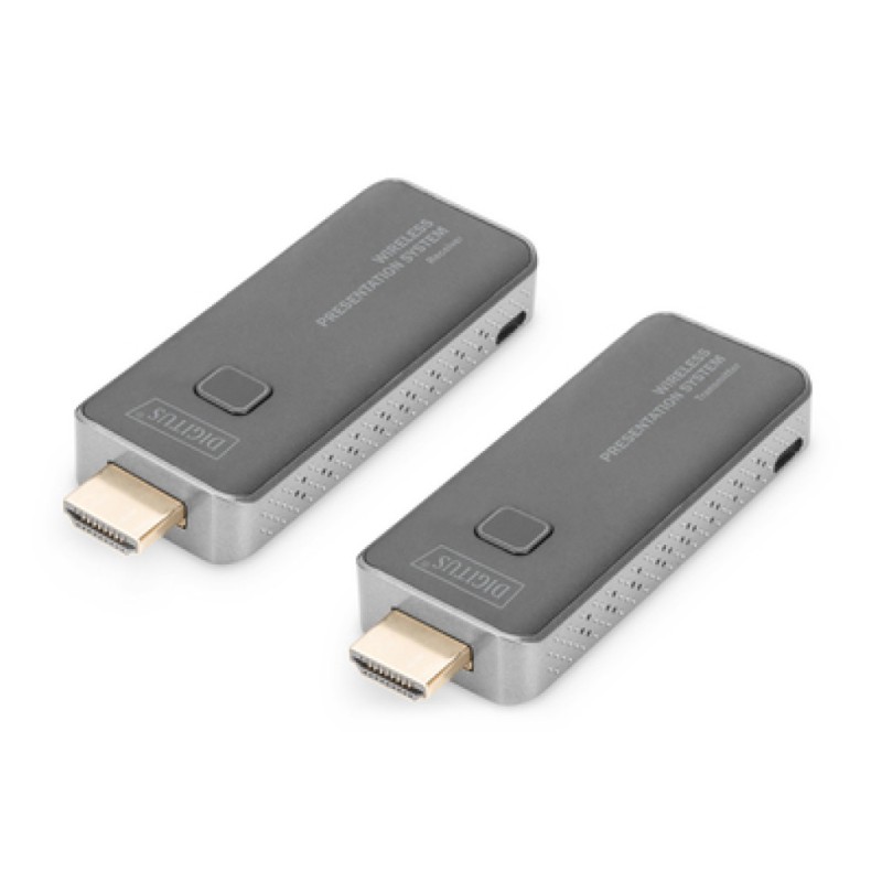 Brezžični ojačevalec signala HDMI SET Click & Present MINI Digitus (DS-55319) Digitus Brezžični ojačevalec signala HDMI SET Click & Present MINI Digitus (DS-55319)