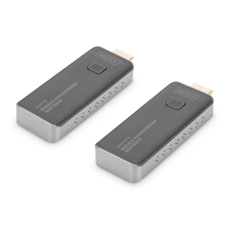 Brezžični ojačevalec signala HDMI SET Click & Present MINI Digitus (DS-55319) Digitus Brezžični ojačevalec signala HDMI SET Click & Present MINI Digitus (DS-55319)