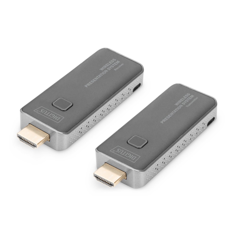 Brezžični ojačevalec signala HDMI SET Click & Present MINI Digitus (DS-55319) Digitus Brezžični ojačevalec signala HDMI SET Click & Present MINI Digitus (DS-55319)