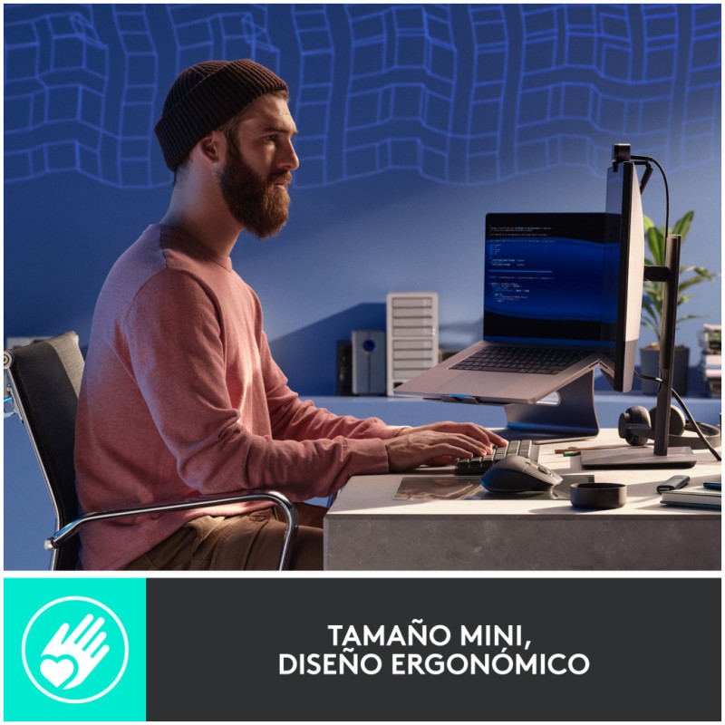 Tipkovnica brezžična + Bluetooth Logitech MX Mechanical MINI UK | SLO gravura grafitna LED osvetlitev (920-010780) LOGITECH Tipkovnica brezžična + Bluetooth Logitech MX Mechanical MINI UK | SLO gravura grafitna LED osvetlitev (920-010780)