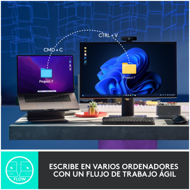 Tipkovnica brezžična + Bluetooth Logitech MX Mechanical MINI UK | SLO gravura grafitna LED osvetlitev (920-010780) LOGITECH Tipkovnica brezžična + Bluetooth Logitech MX Mechanical MINI UK | SLO gravura grafitna LED osvetlitev (920-010780)
