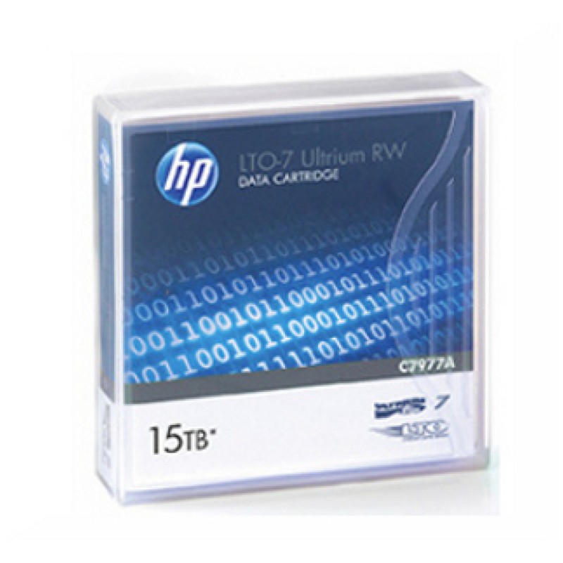 HPE LTO Ultrium 7 Podatkovna Kaseta 6 TB / 15 TB (C7977A) HP HPE LTO Ultrium 7 Podatkovna Kaseta 6 TB / 15 TB (C7977A)