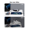 Hišni polnilec 100-240V => 2x USB-A (ž) 4x USB-C 200W GaN II Ugreen - črn (40914)