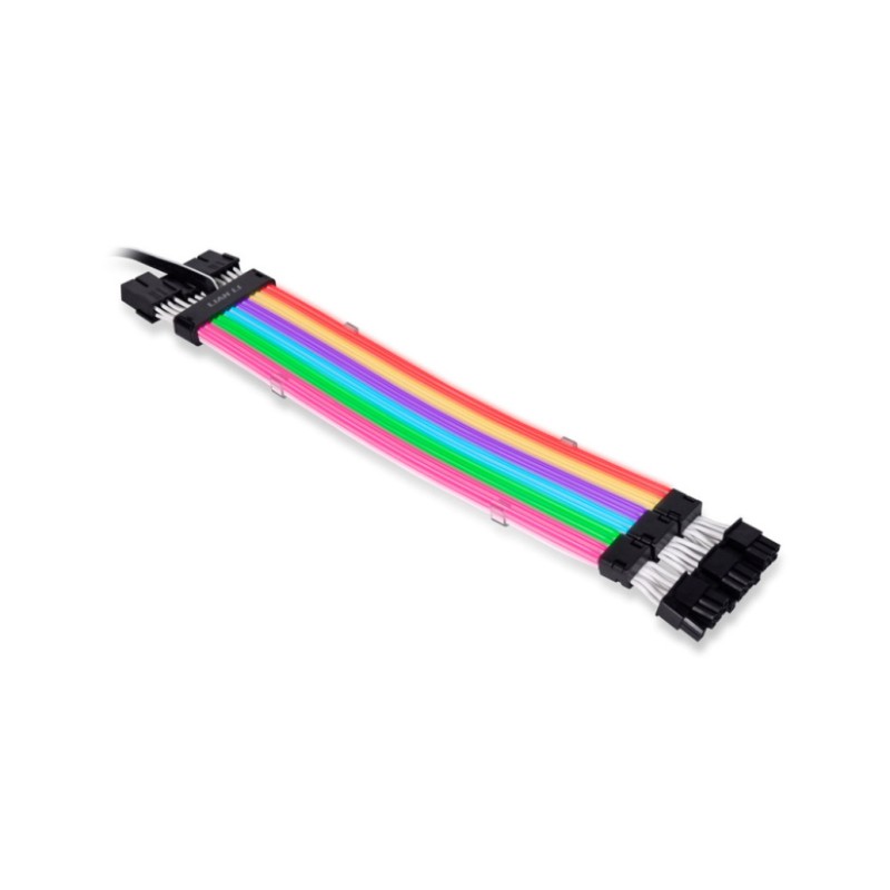 Kabel Lian Li Strimer Plus V2 Triple 8-Pin RGB PCIe VGA za grafčno kartico 30cm
