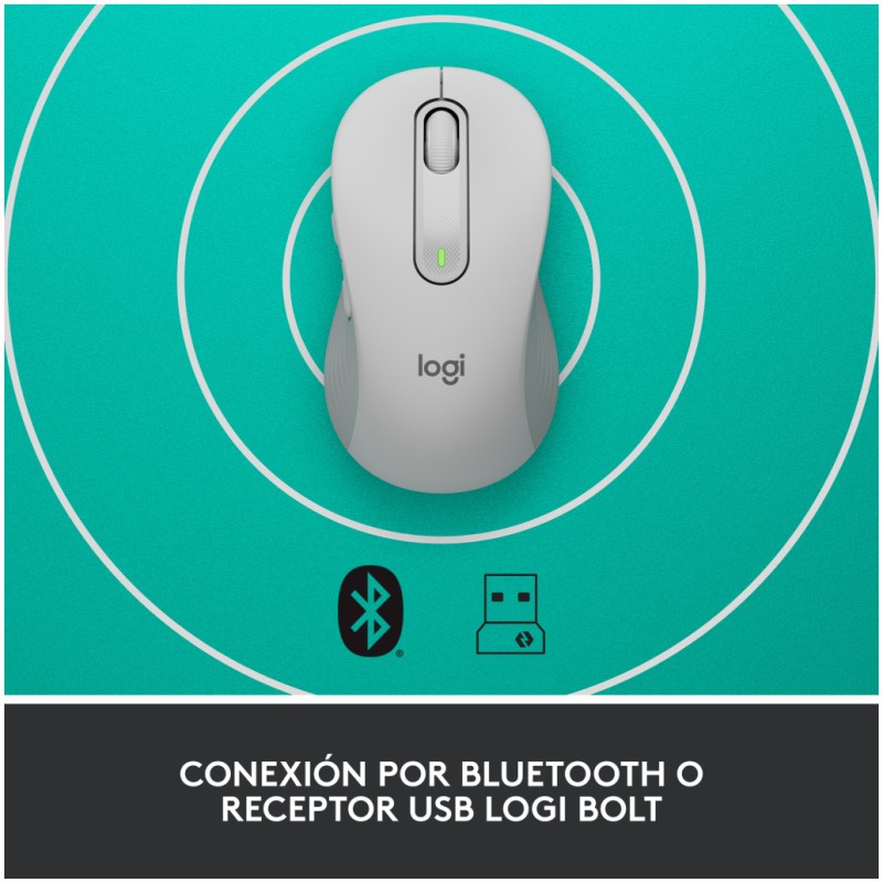 Miš brezžična + Bluetooth Logitech M650 2000DPI Signature bela (910-006255) LOGITECH Miš brezžična + Bluetooth Logitech M650 2000DPI Signature bela (910-006255)