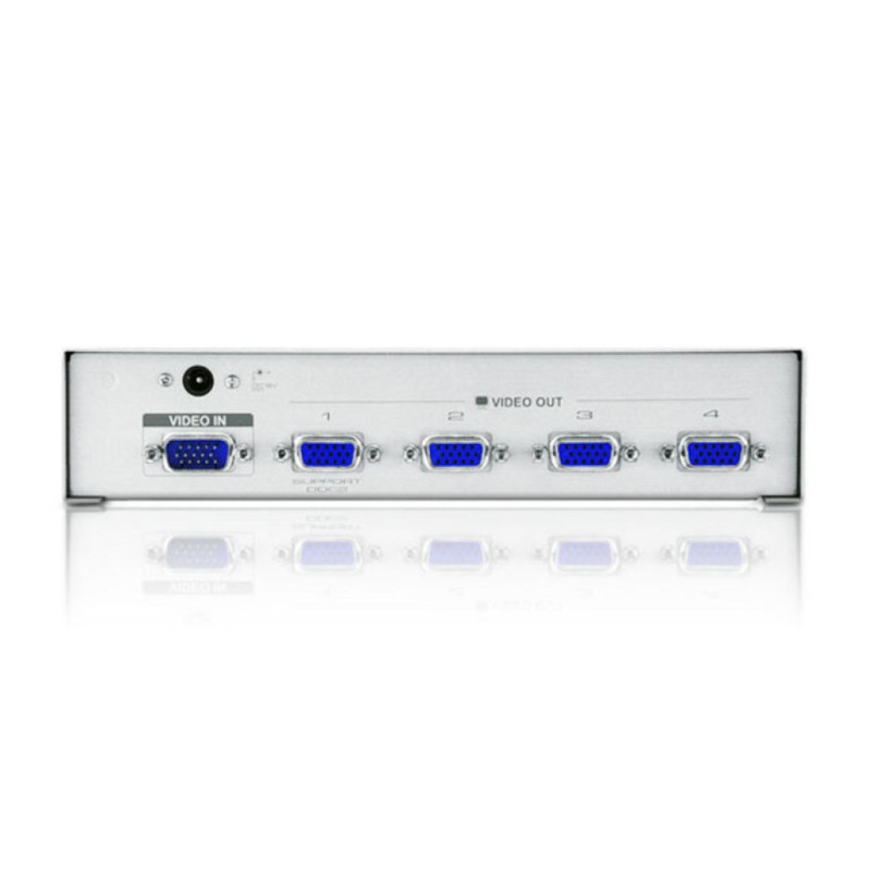MNOŽILNIK SVGA 1x PC < 4x Monitor 350MHz Aten VS94A-A7-G Aten MNOŽILNIK SVGA 1x PC < 4x Monitor 350MHz Aten VS94A-A7-G