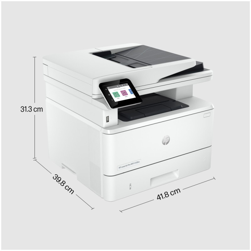 Tiskalnik multifunkcijski laserski ČB HP LaserJet Pro 4102fdw A4 duplex tisk duplex skeniranje faks USB LAN WiFi 40ppm (2Z624F#B19) HP Tiskalnik multifunkcijski laserski ČB HP LaserJet Pro 4102fdw A4 duplex tisk duplex skeniranje faks USB LAN WiFi 40ppm (2Z624F#B19)