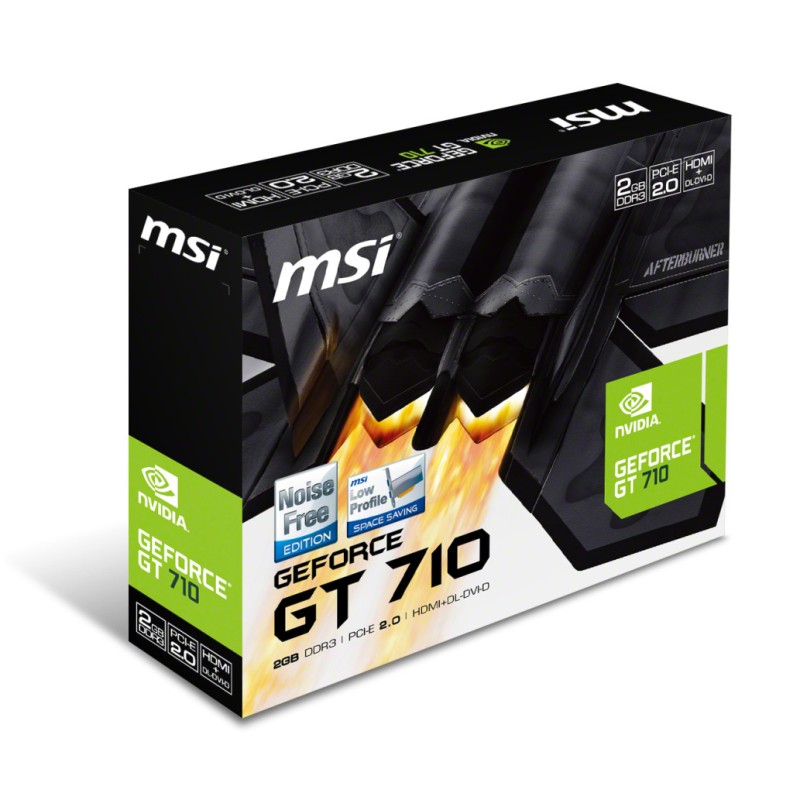 Grafična kartica nVidia GT710 MSI - 2GB DDR3 | 1xDVI 1xHDMI 1xVGA (V809-2000R) MSI Grafična kartica nVidia GT710 MSI - 2GB DDR3 | 1xDVI 1xHDMI 1xVGA (V809-2000R)
