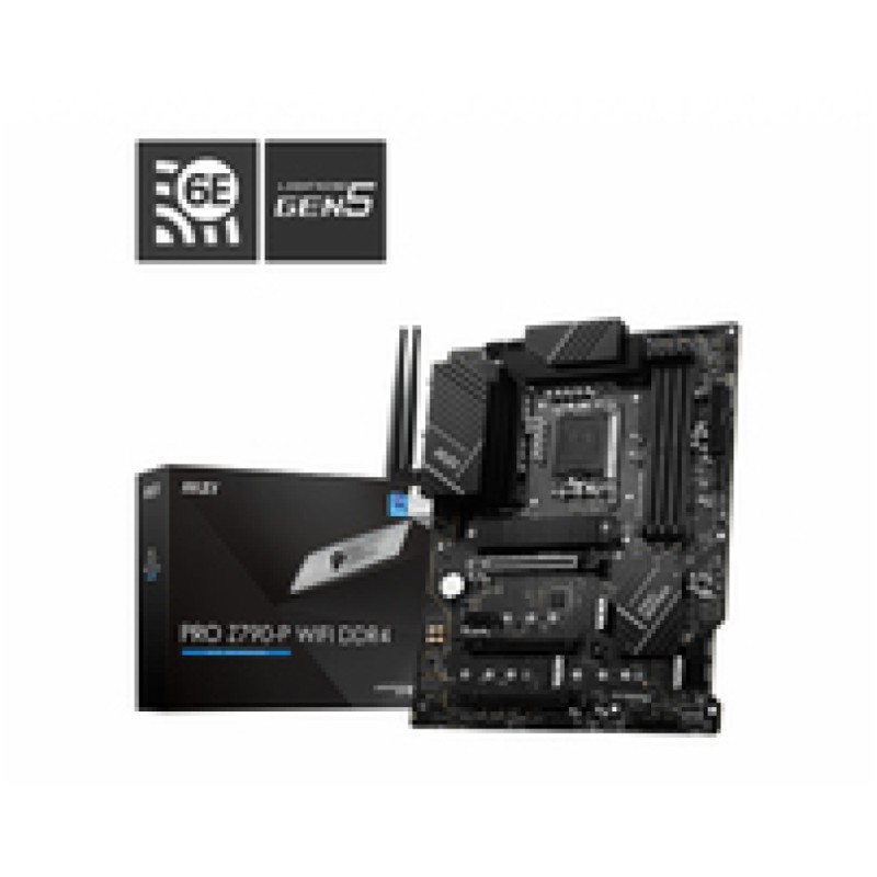 Osnovna plošča 1700 MSI PRO Z790-P WIFI DDR5 HDMI DisplayPort USB-C MSI Osnovna plošča 1700 MSI PRO Z790-P WIFI DDR5 HDMI DisplayPort USB-C