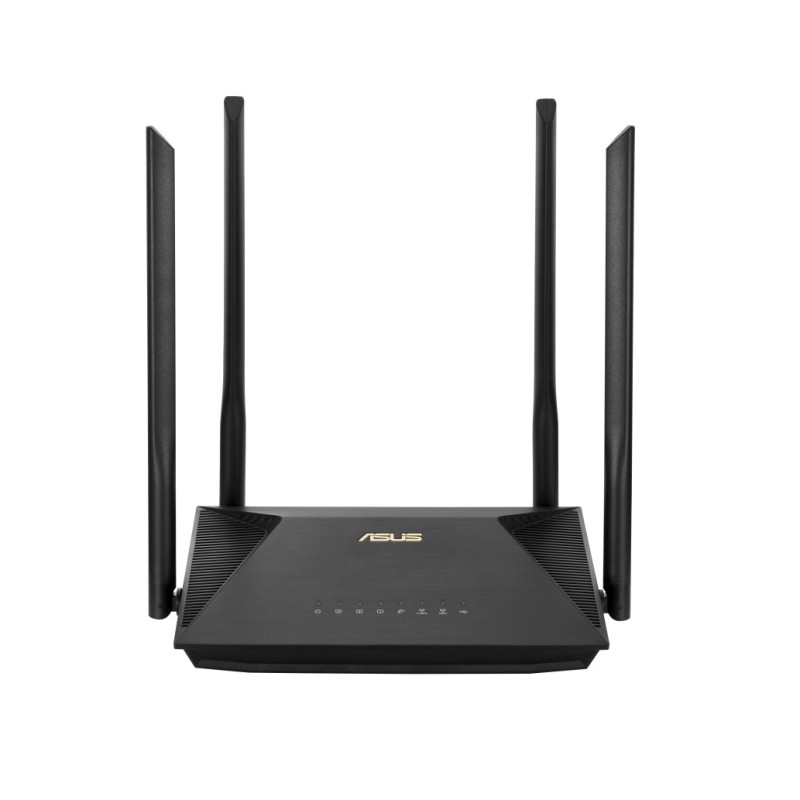Usmerjevalnik brezžični Asus RT-AX53U WiFi6 802.11ax AX1800 1201Mbit/s MU-MIMO OFDMA dualband 3xLAN 4x antena (90IG06P0-MO3510) ASUS Usmerjevalnik brezžični Asus RT-AX53U WiFi6 802.11ax AX1800 1201Mbit/s MU-MIMO OFDMA dualband 3xLAN 4x antena (90IG06P0-MO3510)