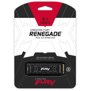 Disk SSD M.2 NVMe PCIe 4.0 2TB Kingston Fury Renegade 2280 7300/7000MB/s (SFYRD/2000G)