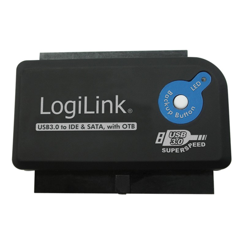 Pretvornik USB 3.0 => IDE/SATA za HDD LogiLink z OTB funkcijo (AU0028A) EOLS-P LOGILINK Pretvornik USB 3.0 => IDE/SATA za HDD LogiLink z OTB funkcijo (AU0028A) EOLS-P