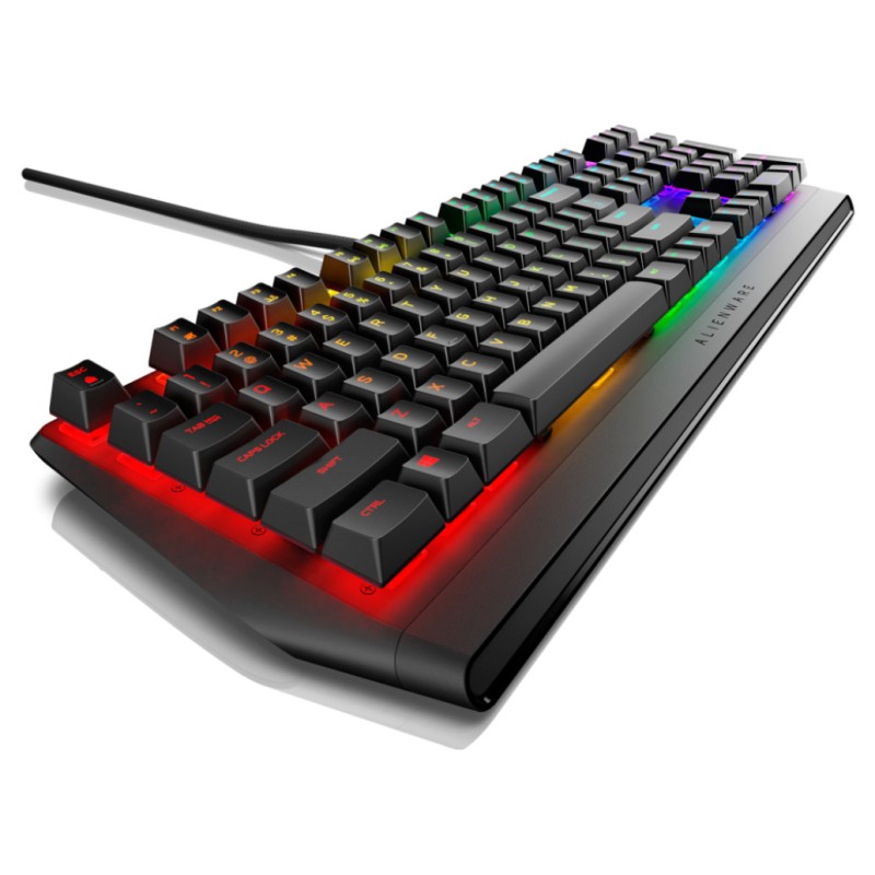 Gaming Tipkovnica Žična Dell Alienware AW410K US international | SLO gravura črna RGB (545-BBDK-SLO) Dell Gaming Tipkovnica Žična Dell Alienware AW410K US international | SLO gravura črna RGB (545-BBDK-SLO)