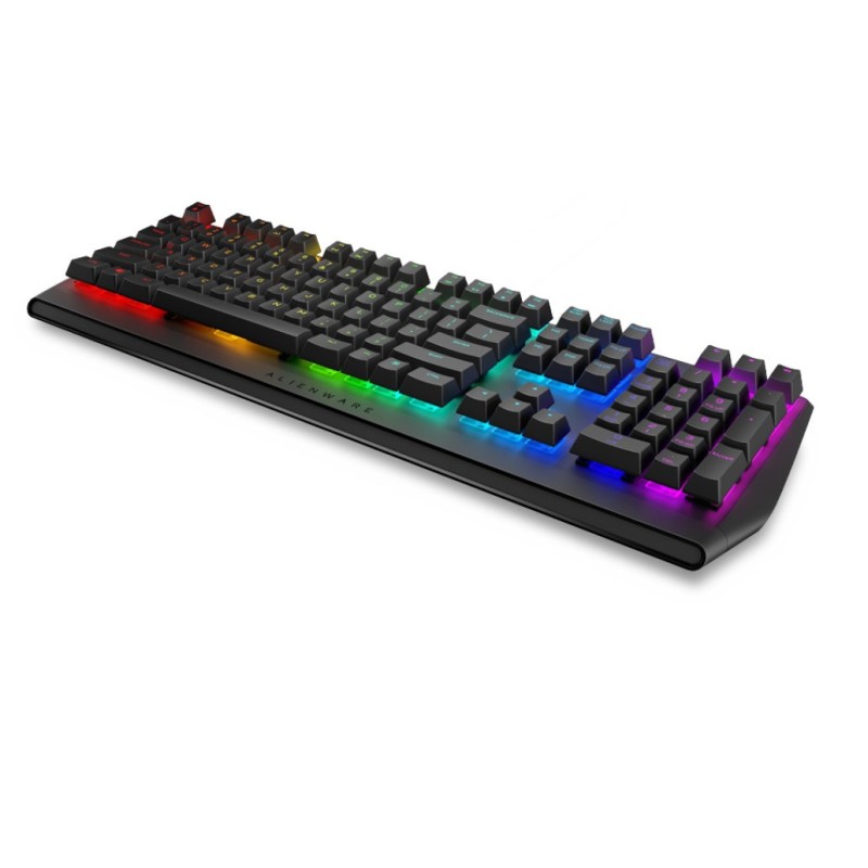 Gaming Tipkovnica Žična Dell Alienware AW410K US international | SLO gravura črna RGB (545-BBDK-SLO) Dell Gaming Tipkovnica Žična Dell Alienware AW410K US international | SLO gravura črna RGB (545-BBDK-SLO)
