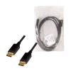 Kabel DisplayPort (m) => DisplayPort (m) 2,0m LogiLink 1.2 pozlačeni konektorji 4K@60Hz CCS (CD0101) LOGILINK Kabel DisplayPort (m) => DisplayPort (m) 2,0m LogiLink 1.2 pozlačeni konektorji 4K@60Hz CCS (CD0101)