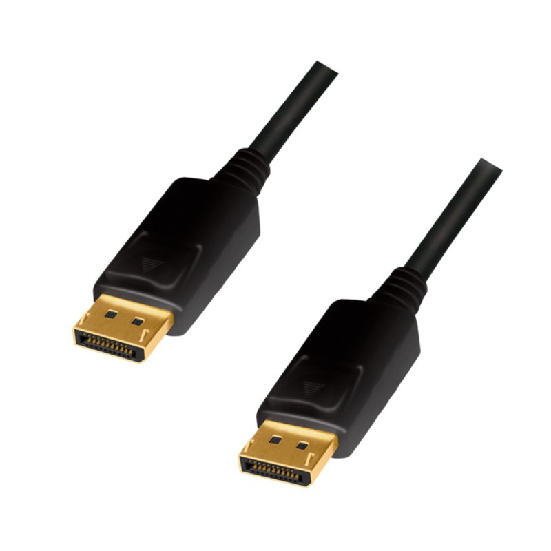 Kabel DisplayPort (m) => DisplayPort (m) 2,0m LogiLink 1.2 pozlačeni konektorji 4K@60Hz CCS (CD0101) LOGILINK Kabel DisplayPort (m) => DisplayPort (m) 2,0m LogiLink 1.2 pozlačeni konektorji 4K@60Hz CCS (CD0101)