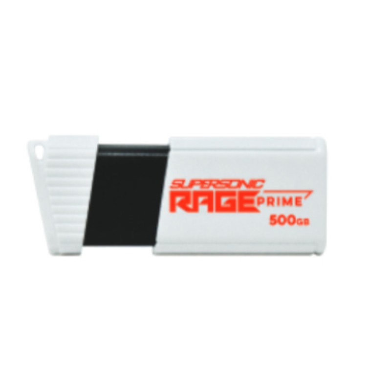 Spominski ključek 500GB USB 3.2 Patriot Supersonic Rage 600MB/s plastičen izvlečni bel (PEF500GRPMW32U) PATRIOT Spominski ključek 500GB USB 3.2 Patriot Supersonic Rage 600MB/s plastičen izvlečni bel (PEF500GRPMW32U)