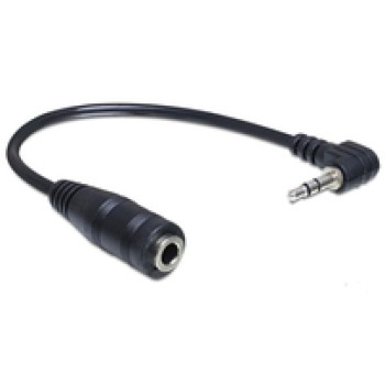 Kabel Audio 3,5mm Ž => 2,5mm M kotni 14cm Delock Kabel Audio 3,5mm Ž => 2,5mm M kotni 14cm Delock