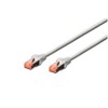 KABEL PATCH SFTP Cat 6 10,00m RJ45 Digitus - siv (DK-1644-100) Digitus KABEL PATCH SFTP Cat 6 10,00m RJ45 Digitus - siv (DK-1644-100)