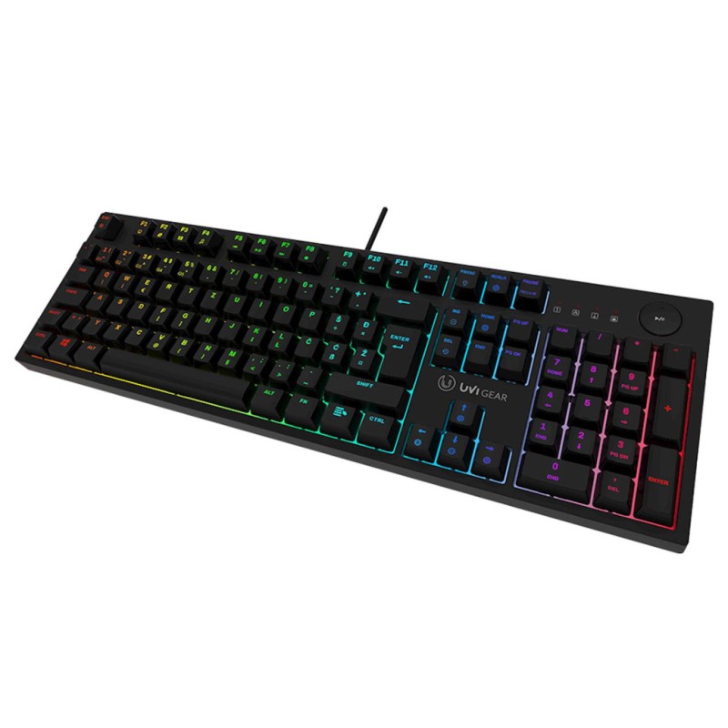 Tipkovnica UVI USB gaming UVI Gear Pride V2 SLO mehanska RGB (UVIPRIDEV2) UVI Tipkovnica UVI USB gaming UVI Gear Pride V2 SLO mehanska RGB (UVIPRIDEV2)