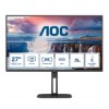 Monitor AOC 68,6 cm (27,0) 27V5C/BK 1920x1080 75Hz IPS 1ms HDMI DisplayPort USB-C 65W 4xUSB3.2 Zvočniki 3H FreeSync AOC Monitor AOC 68,6 cm (27,0) 27V5C/BK 1920x1080 75Hz IPS 1ms HDMI DisplayPort USB-C 65W 4xUSB3.2 Zvočniki 3H FreeSync