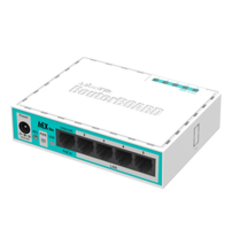 Usmerjevalnik žični Mikrotik hEX lite 5xLAN (RB750R2) MIKROTIK Usmerjevalnik žični Mikrotik hEX lite 5xLAN (RB750R2)